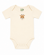 Little Giraffe Embroidered Bamboo Bodysuit