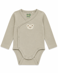 Long Sleeve Kimono Bodysuit – Soft Baby Wrap Onesie for Newborns & Preemies