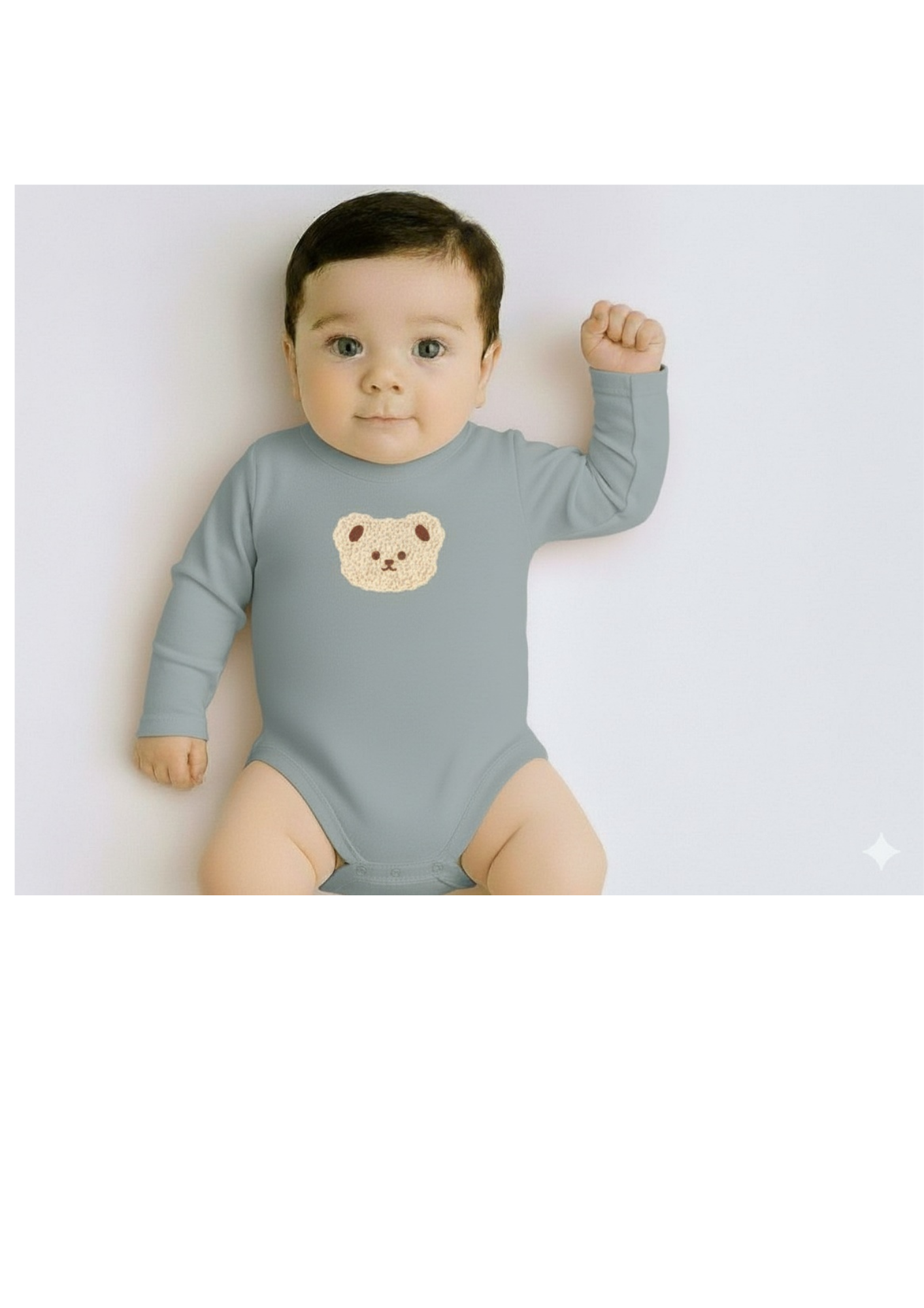 Long Sleeve Kimono Bodysuit – Soft Baby Wrap Onesie for Newborns & Preemies