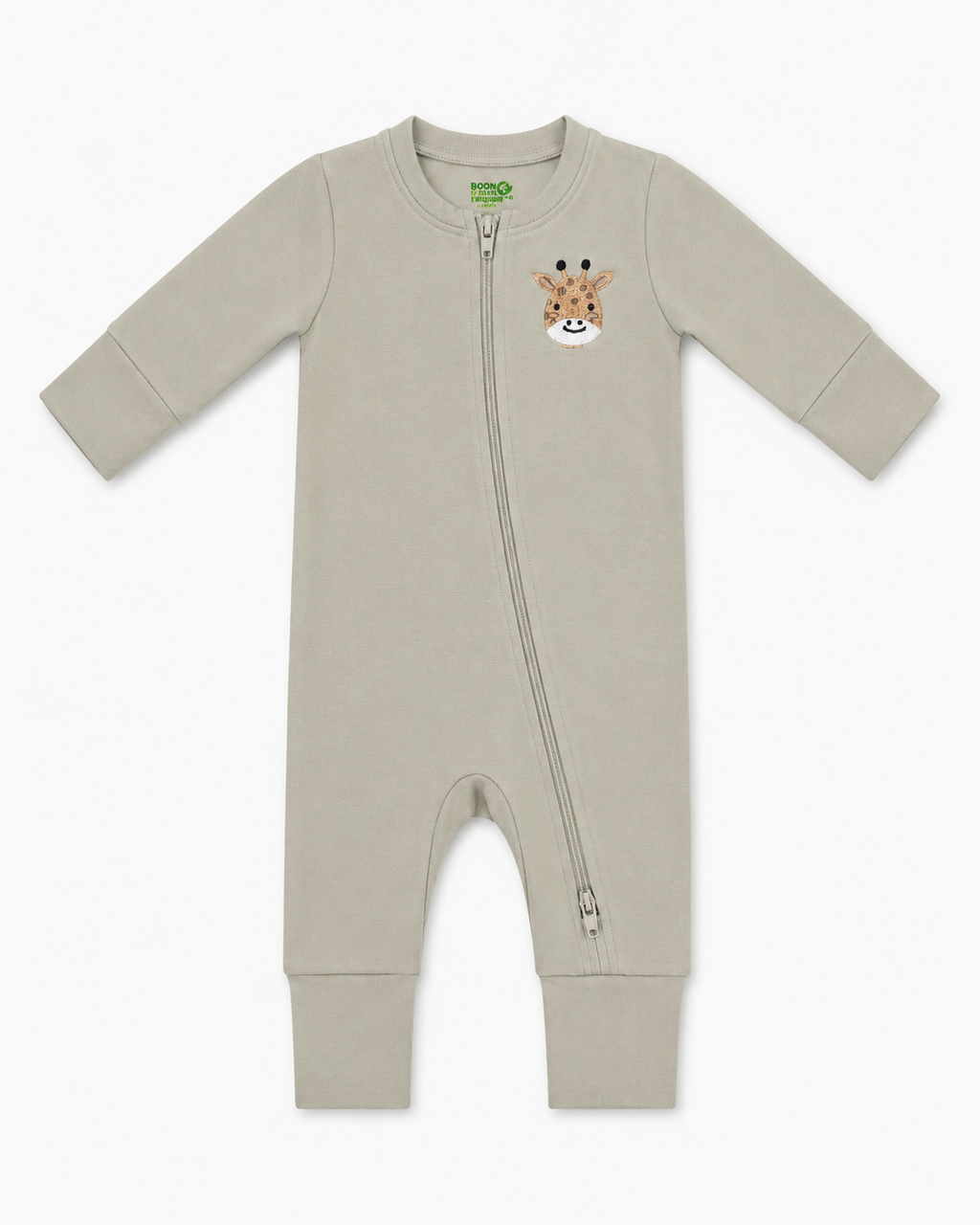 Convertible Sleepsuit with Reversible Mittens, Booties & Two-Way Zipper