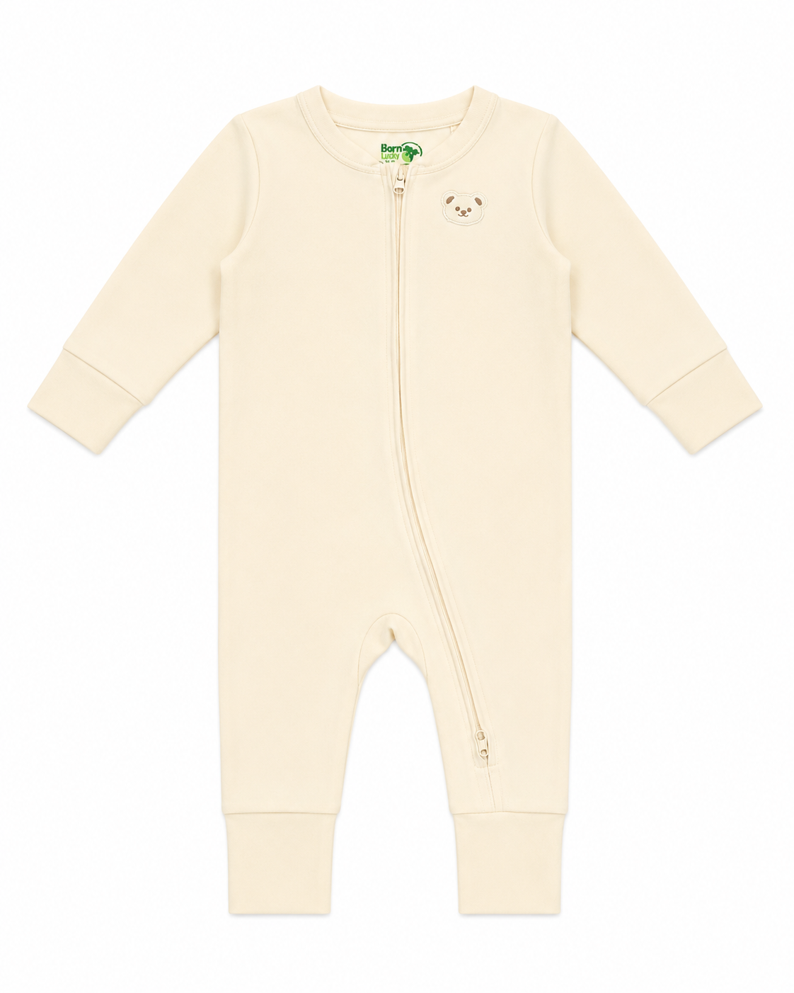 Convertible Sleepsuit with Reversible Mittens, Booties & Two-Way Zipper