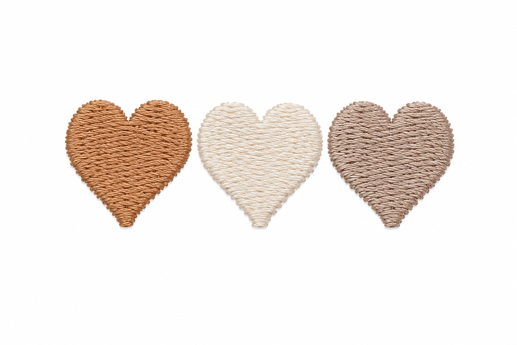 Heart Embroidered Bodysuit