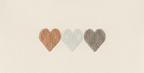 The "Three Hearts" Bamboo Flutter-Sleeve Frock with Bodysuit