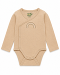 Long Sleeve Kimono Bodysuit – Soft Baby Wrap Onesie for Newborns & Preemies